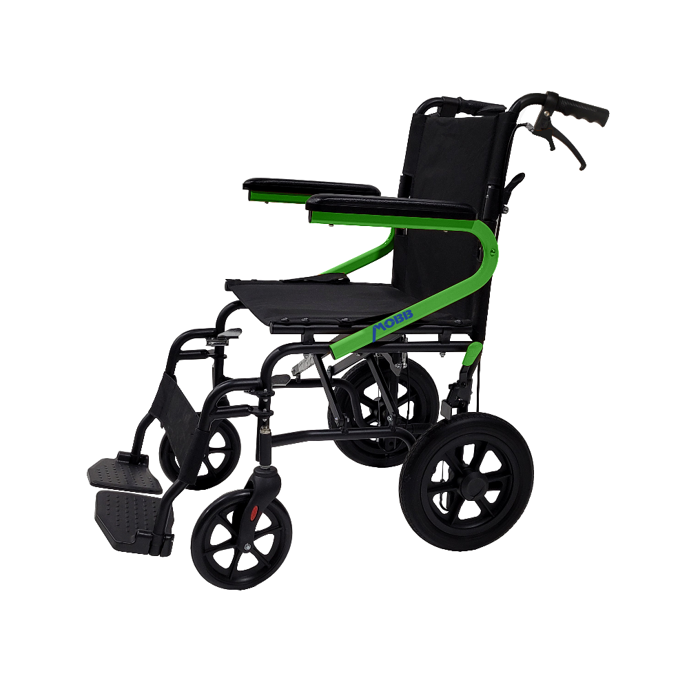 MOBB 12" Transport Chair – Compact, Foldable, and Lightweight | Care Made Canada